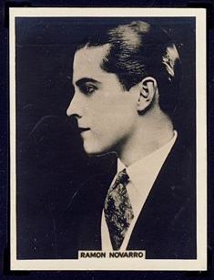 1925 Rothman Silent Cinema Stars 01 Ramon Novarro